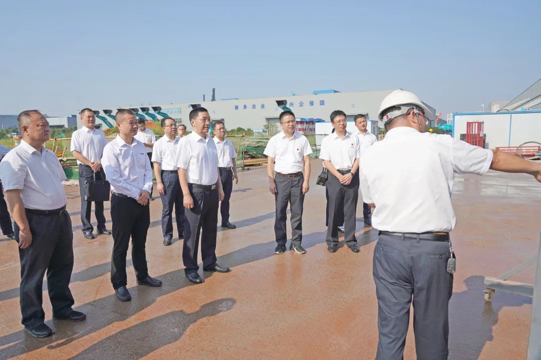 湖南省委常委、省纪委书记、省监委代理主任王双全调研银河集团9873cm智能
