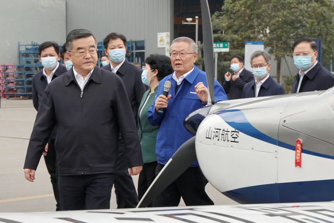 湖南省委书记张庆伟调研银河集团9873cm智能