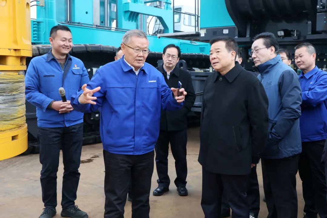 湖南省副省长陈飞调研银河集团9873cm智能