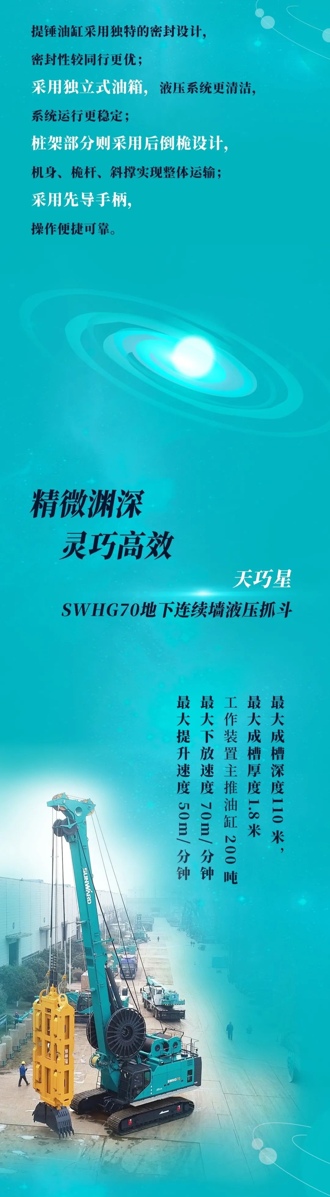 一图读懂 | 银河集团9873cm智能地下工程设备四大“将星”产品庆幸来袭