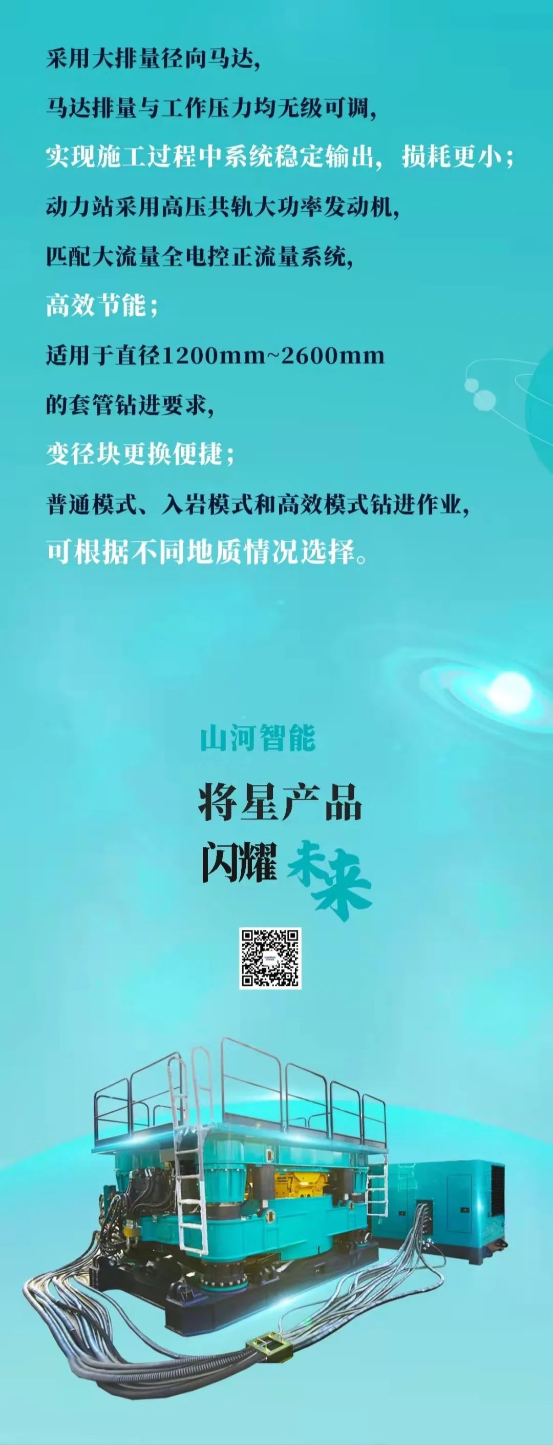 一图读懂 | 银河集团9873cm智能地下工程设备四大“将星”产品庆幸来袭