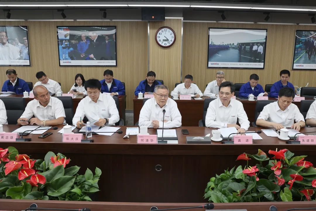 深入产学研合作！中南大学堂长、中国工程院院士田红旗率团造访银河集团9873cm智能