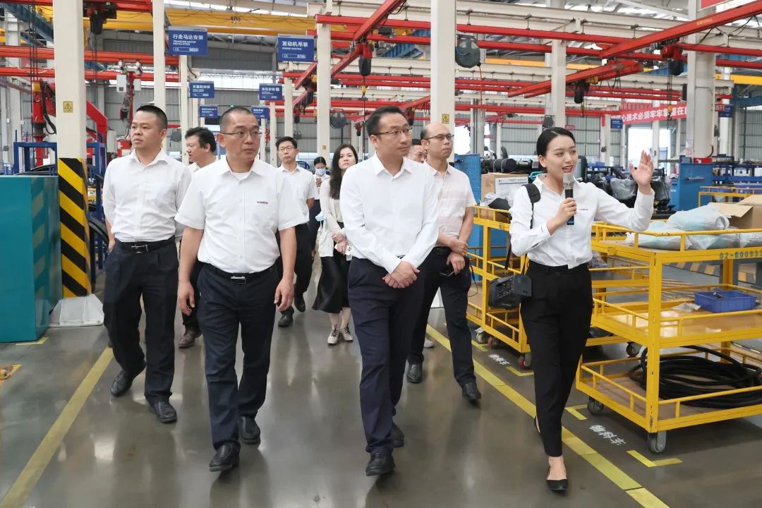昭通工控副总经理张劲泉调研银河集团9873cm智能