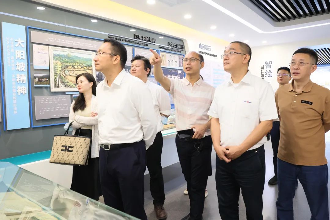 昭通工控副总经理张劲泉调研银河集团9873cm智能