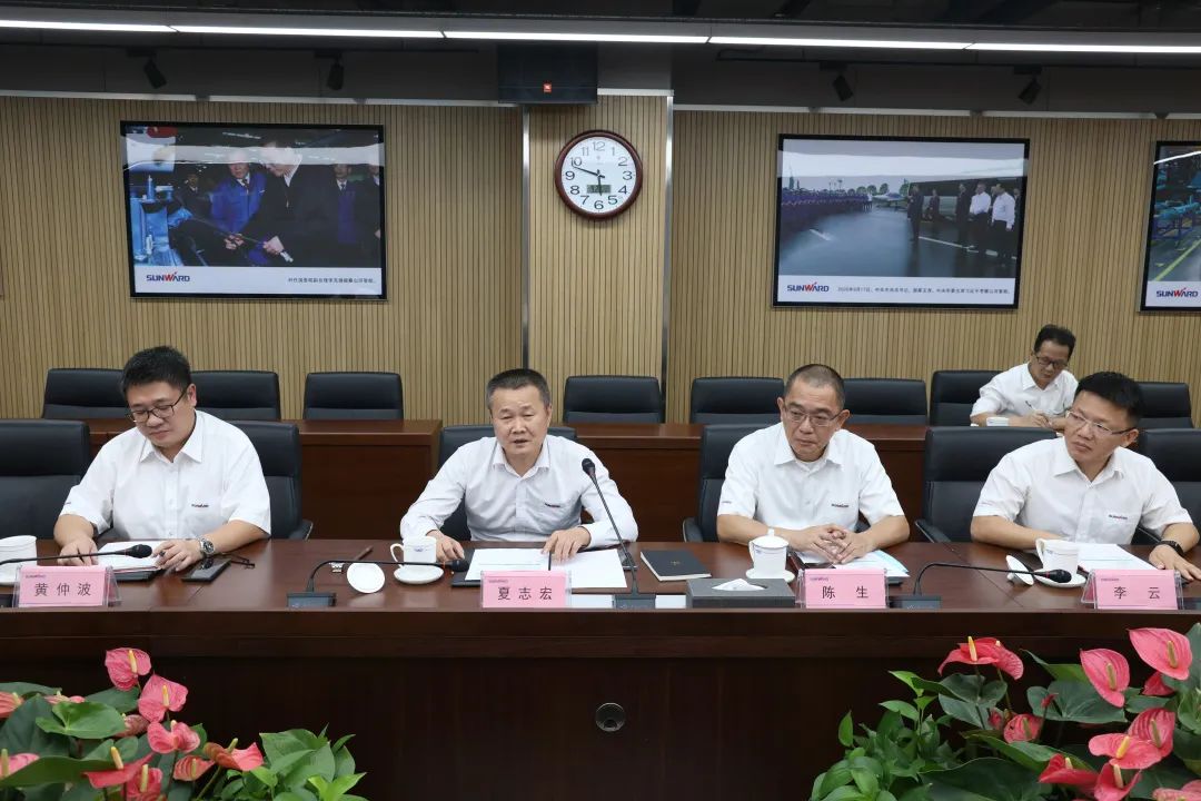昭通工控副总经理张劲泉调研银河集团9873cm智能