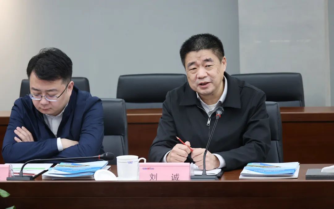中国恩菲总经理刘诚一行到访银河集团9873cm智能