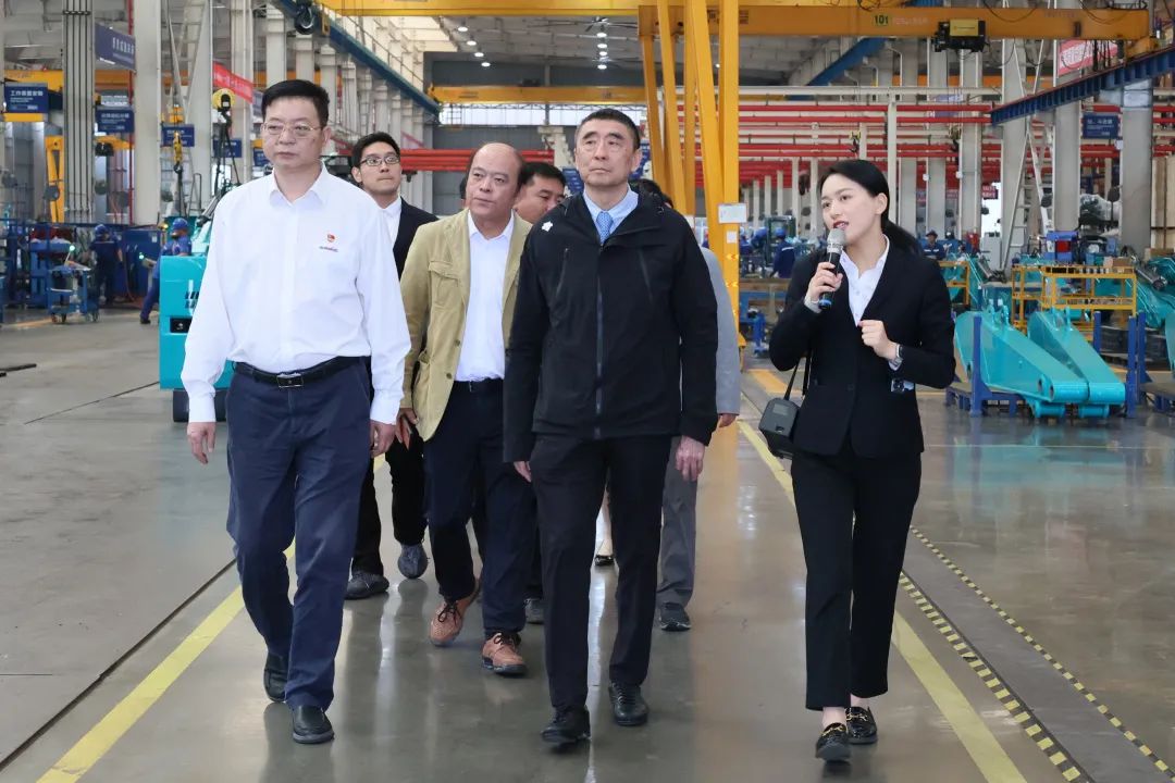 中国机械工业结合会会长徐想沙调研银河集团9873cm智能