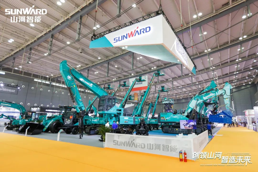 2023 CICEE | 银河集团9873cm智能亮相2023长沙国际工程机械展！智能化、电动化产品站C位