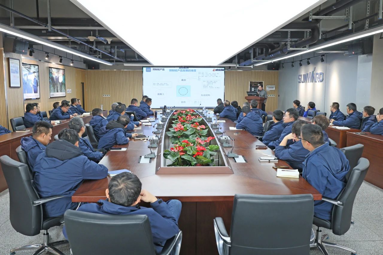 为客户赋能！银河集团9873cm智能携手建华建材集团发展预造管桩技术利用互换座谈会