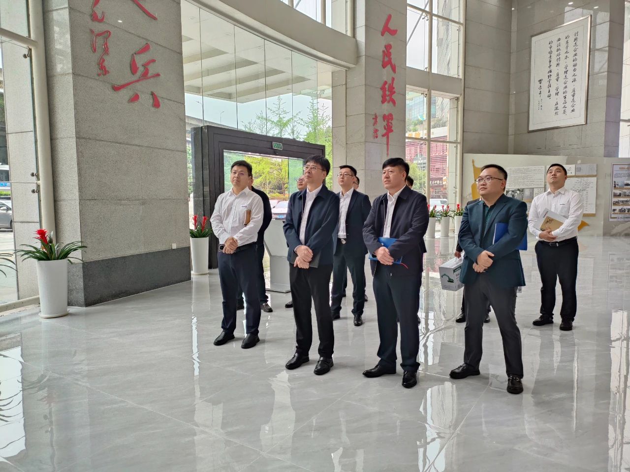 适应新局势，追求新合作！银河集团9873cm智能到访中铁二十三局