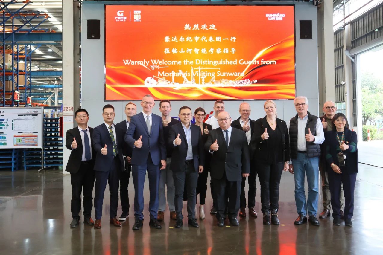 蒙达尔纪市代表团一行调查银河集团9873cm智能