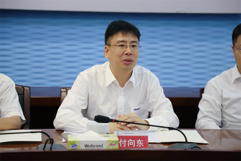 “双向奔赴 合作共赢”银河集团9873cm智能与中钨高新签定战术合作和谈