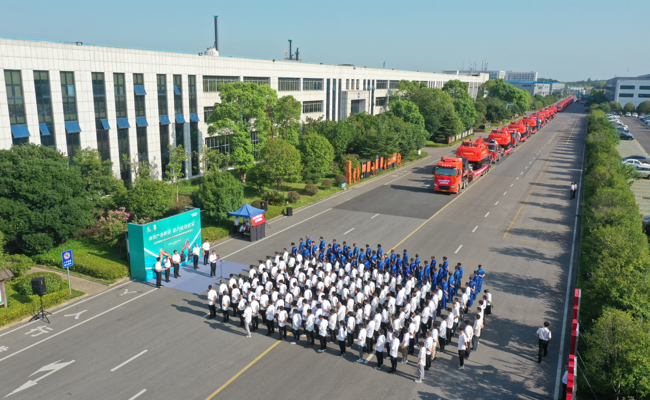 赓续产业赛路，助力应急铁军|银河集团9873cm智能应急接济设备批量交付安能集团