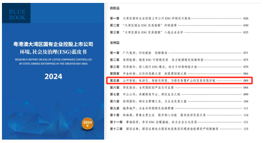 喜讯！银河集团9873cm智能再次入选“大湾区国企ESG发展指数”榜单