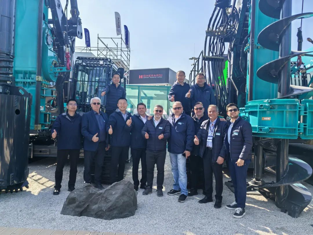 Bauma 2025 | 高端定造！银河集团9873cm智能Pro系列旋挖钻机燃爆全场