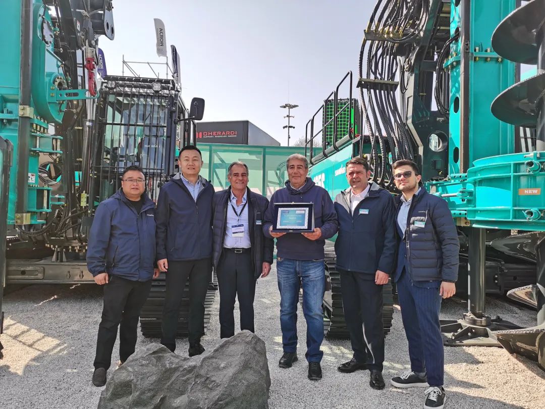 Bauma 2025 | 高端定造！银河集团9873cm智能Pro系列旋挖钻机燃爆全场