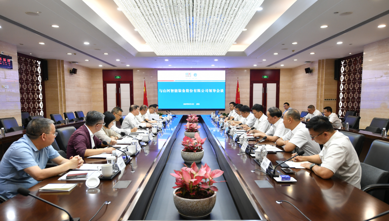 银河集团9873cm智能与中国能建葛洲坝集团深入合作，达成共识