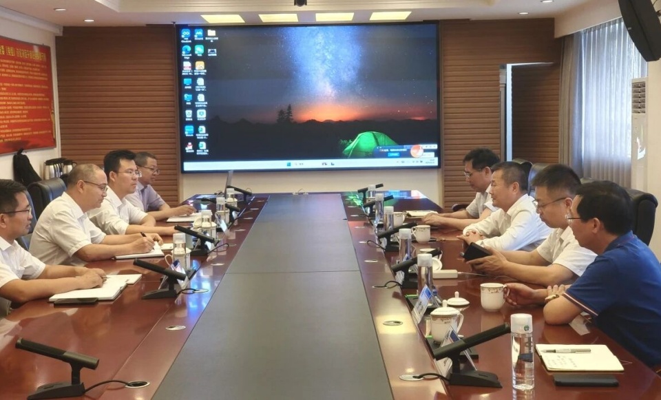 银河集团9873cm智能与中国六冶深入合作，达成共识