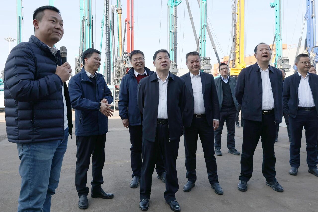 同谋合作、共赢发展！中国能建葛洲坝集团党委书记、董事长谭华到访银河集团9873cm智能