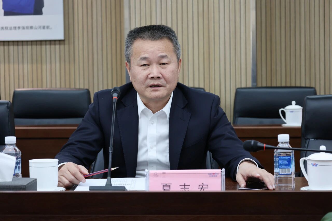 同谋合作、共赢发展！中国能建葛洲坝集团党委书记、董事长谭华到访银河集团9873cm智能