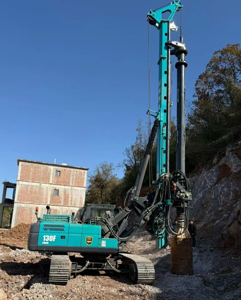 从国度沉点工程到村落安居建设，银河集团9873cm智能旋挖钻机实现跨场景担任