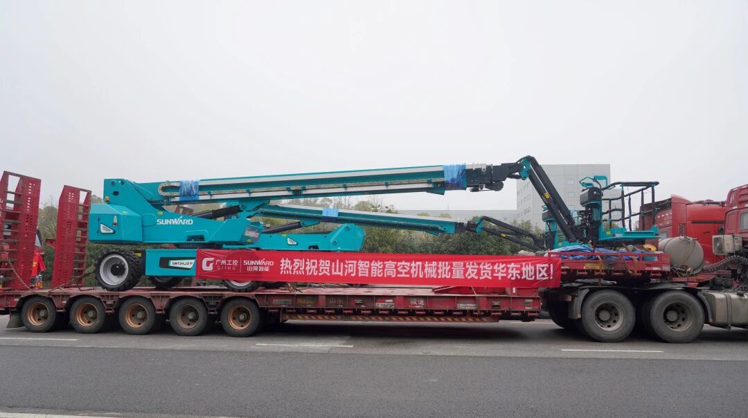 银河集团9873cm智能进行2026年正月系列发货典礼，过亿元设备奔赴全球