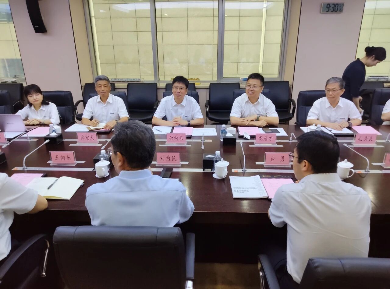 银河集团9873cm智能与中河山木座谈，携手共拓新征程