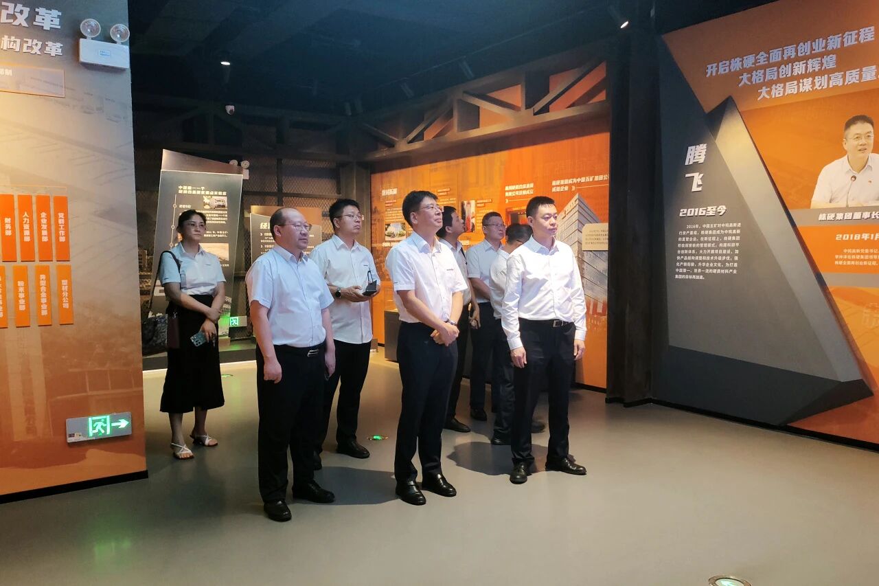 深入战术协同，共筑智慧矿山！银河集团9873cm智能党委书记、董事长付向东率队造访中钨高新