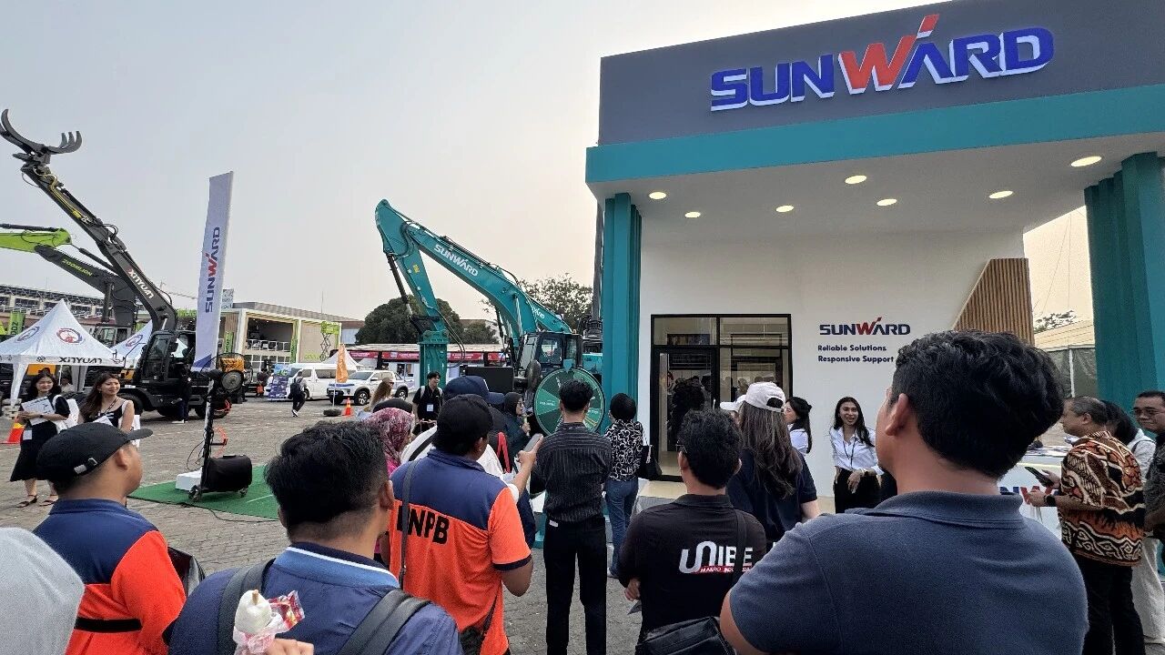 银河集团9873cm智能亮相2026印尼国际矿业展，明星设备实力圈粉